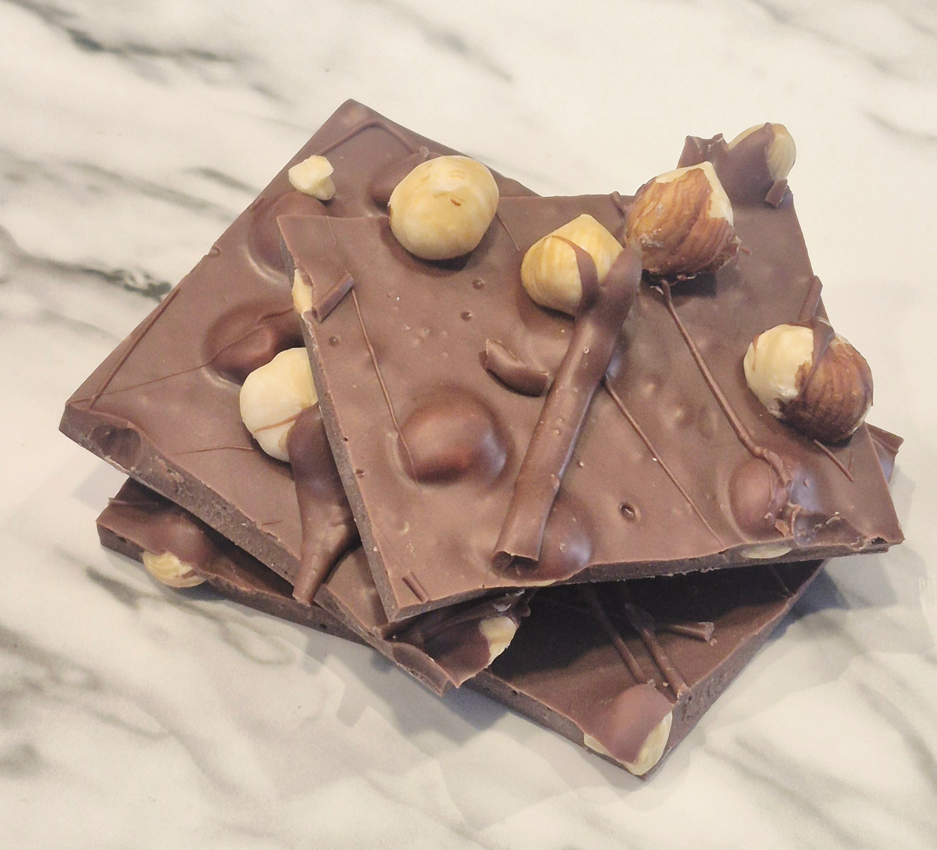 Milk Chocolate Nut Barks